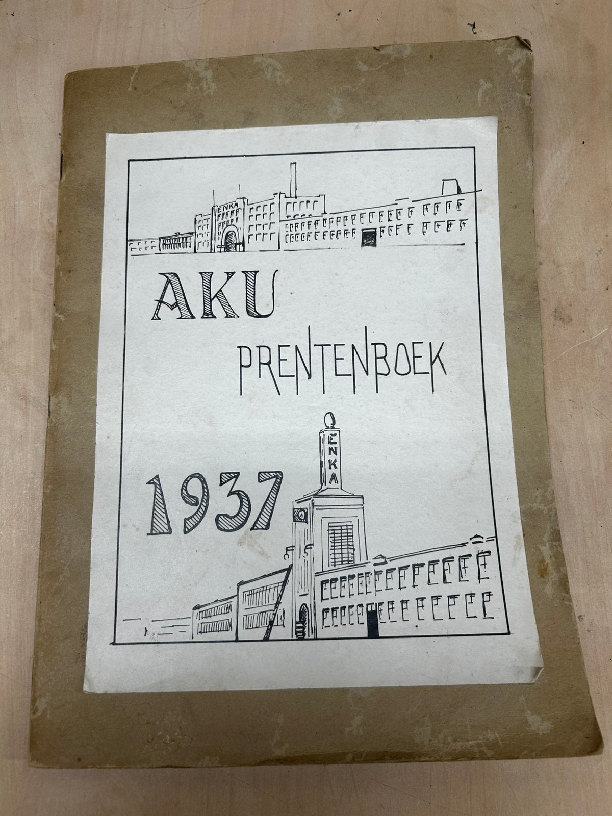 Aku prentenboek 1937, Ophalen of Verzenden, Tekening, Prent