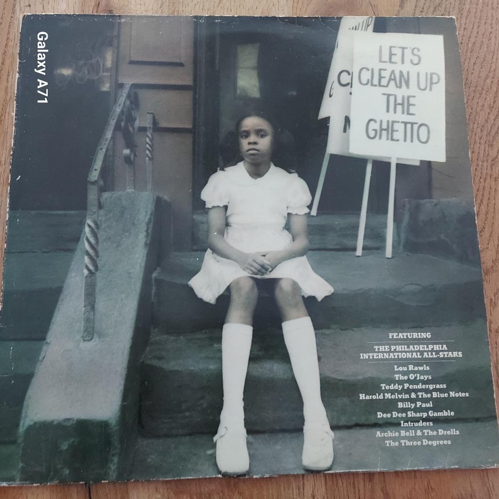 LP Philadelphia Int. All-Stars - Let's Clean Up The Ghetto, Gebruikt, Ophalen of Verzenden, Disco, 12 inch