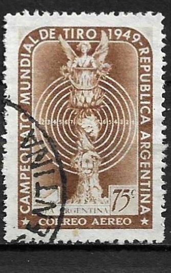 Argentinië 1949 -voor M.C.Cadee 0.05, Ophalen of Verzenden, Gestempeld, Zuid-Amerika