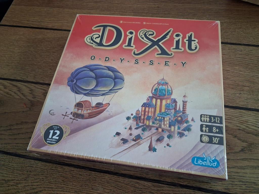 Dixit Odyssey bordspel nieuw in plastic, Ophalen of Verzenden, Nieuw