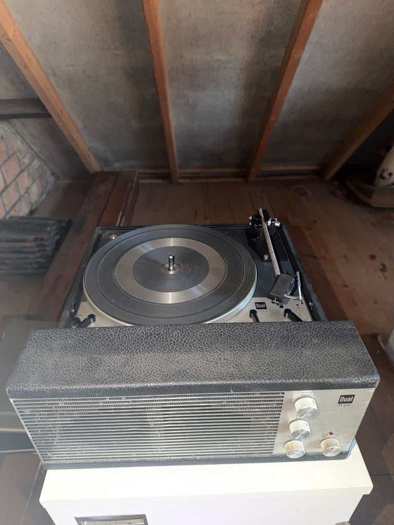 Dual P 54 Platenspeler - Vintage Geluidskwaliteit, Ophalen, Gebruikt, Platenspeler, Dual