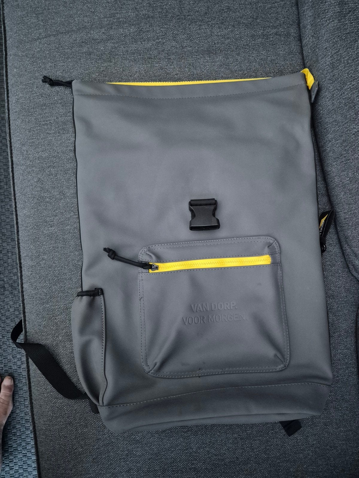 New Rebel Fietstas Laptoptas 21ltr grijs, Ophalen of Verzenden, Zo goed als nieuw