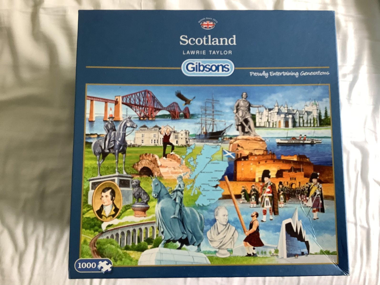Gibsons puzzels, Ophalen of Verzenden, 500 t/m 1500 stukjes, Zo goed als nieuw