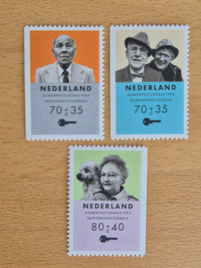 Nederland 1993 zomerzegels (uit PB48), Ophalen of Verzenden, Na 1940, Postfris