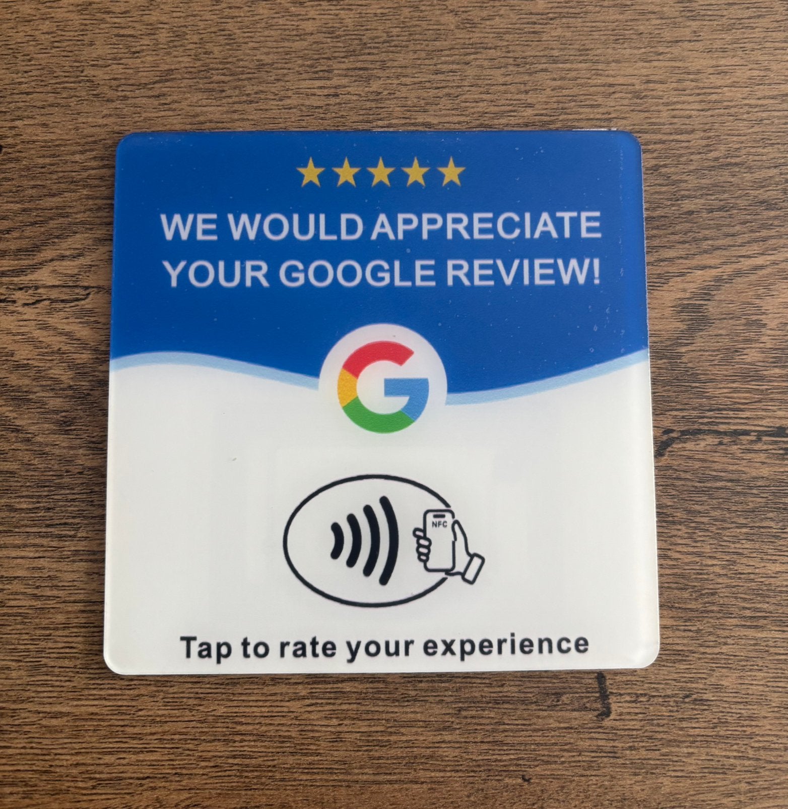 Nfc google review kaarten, Telecommunicatie, Verzenden, Zwart, 1 TB, Zo goed als nieuw