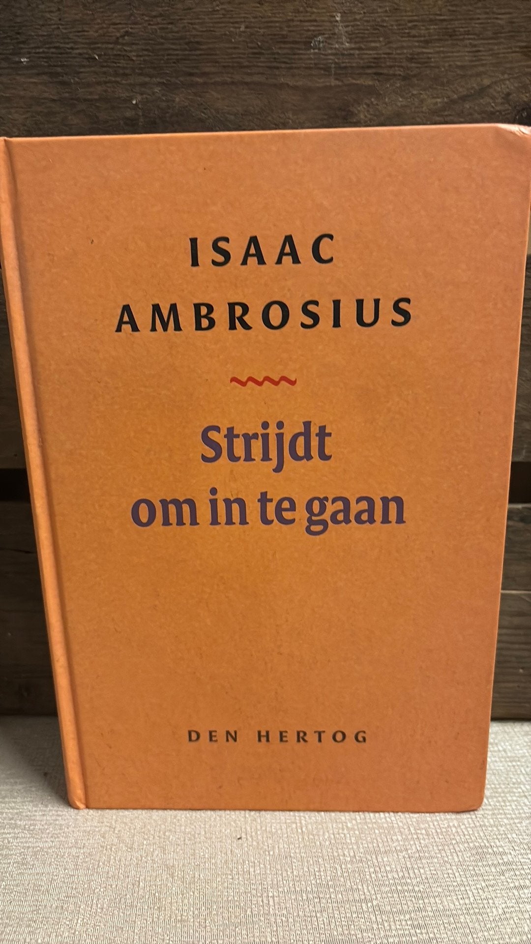 Isaac Ambrosius. Strijdt om in te gaan, Ophalen of Verzenden, Gelezen