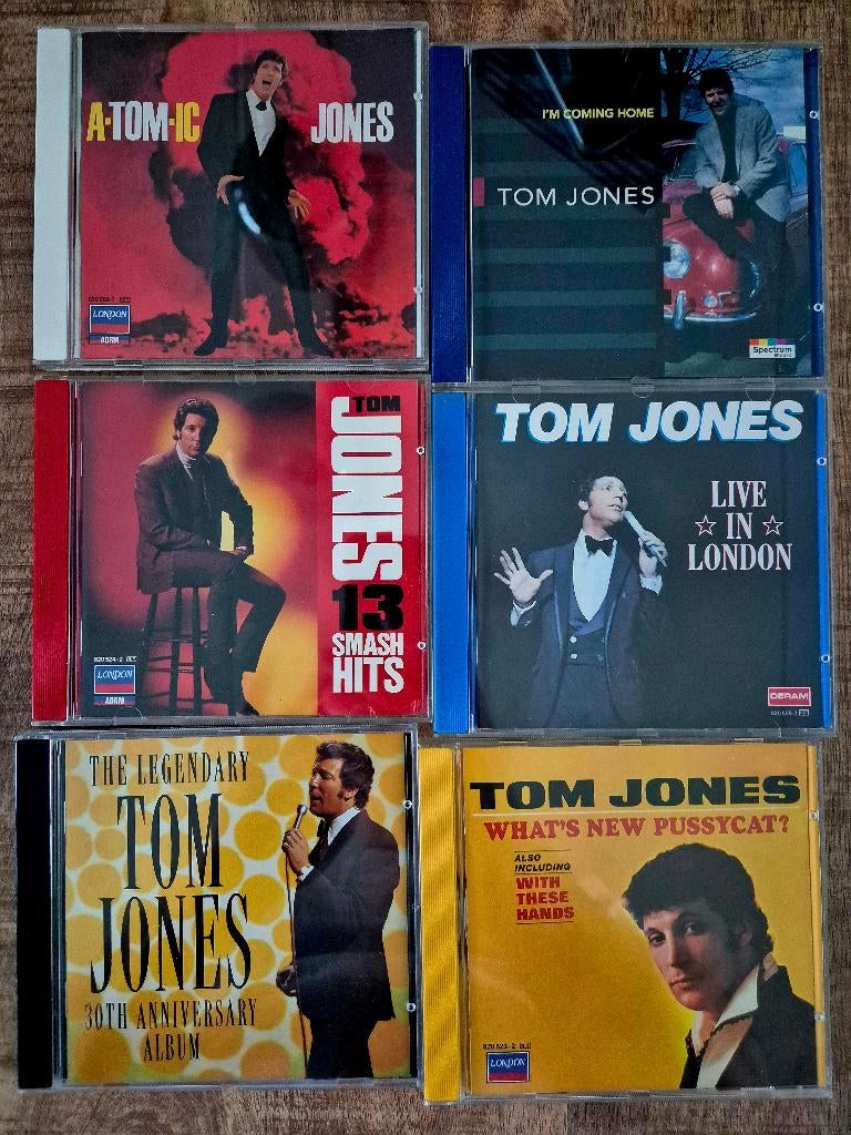 Tom jones cd's 25x, Ophalen of Verzenden, Zo goed als nieuw