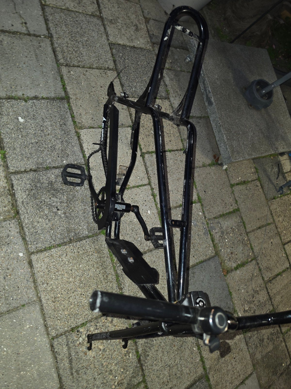 Super 73 ZG frame zwart voorvork krom, Fietsen en Brommers, Ophalen