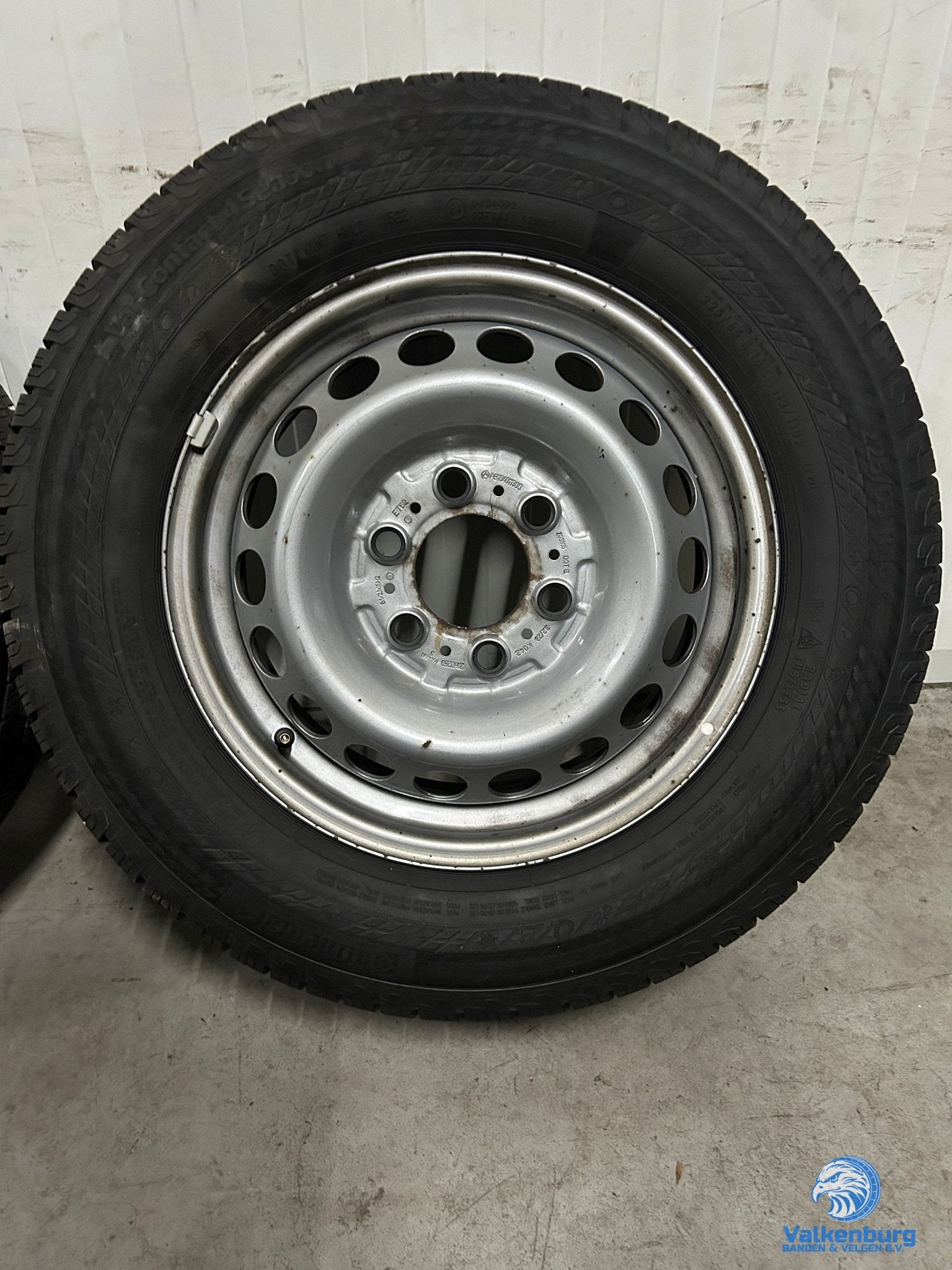7mm! Originele Mercedes Sprinter B907 B910 16 inch stalen ve, -, Banden en Velgen, Ophalen of Verzenden, All Season