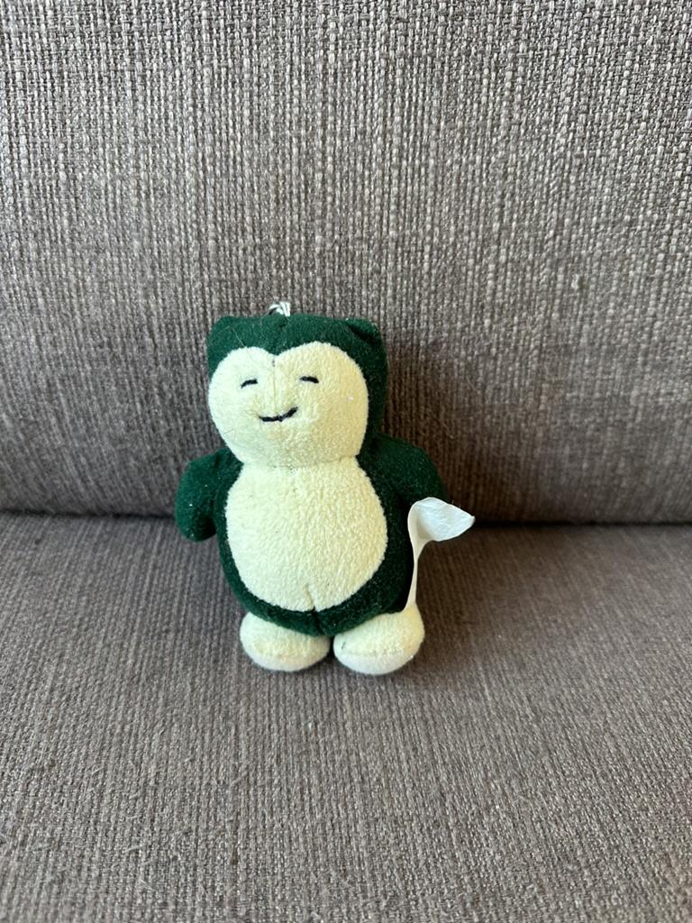 Pokémon knuffel Snorlax, Ophalen of Verzenden, Zo goed als nieuw, Overige typen