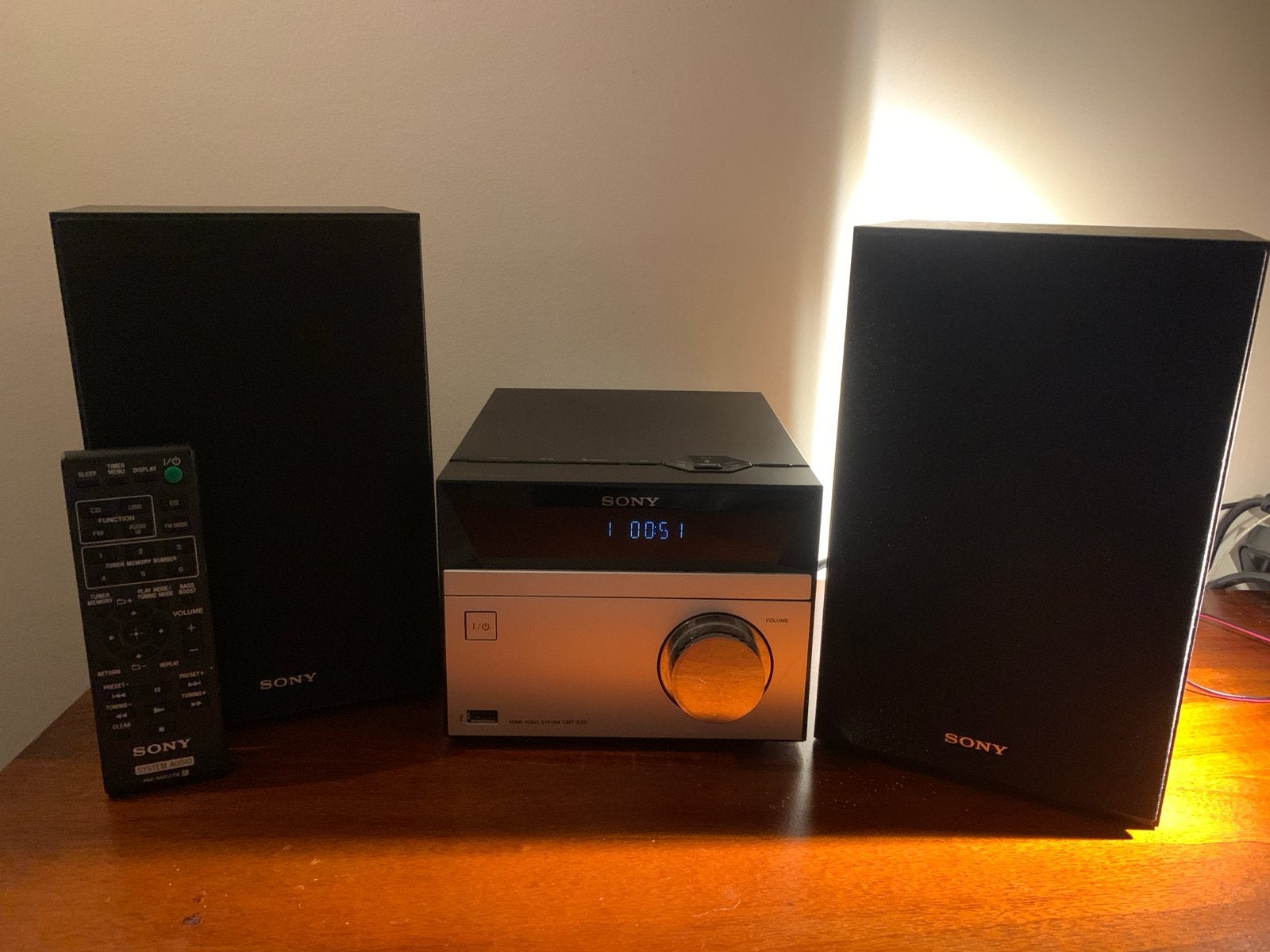 Sony HCD-S20 Vintage Microset -speakers en afstandsbediening, Ophalen of Verzenden, Zo goed als nieuw, Microset, Sony