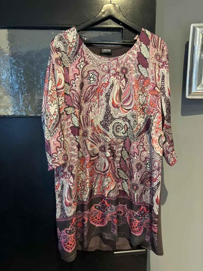 Taifun jurk maat 42, Kleding | Dames, Paars, Maat 42/44 (L), Ophalen of Verzenden, Zo goed als nieuw