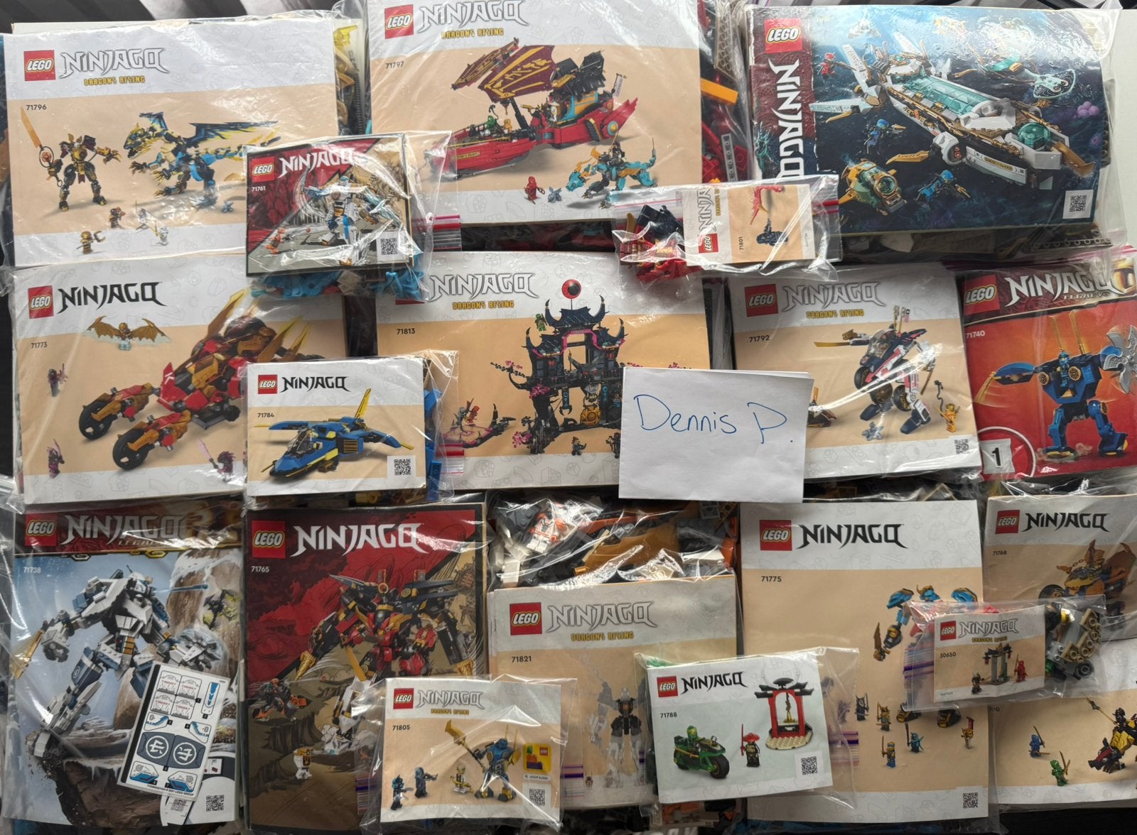 Grote partij LEGO Ninjago sets, Ophalen of Verzenden, Zo goed als nieuw, Compleet, Lego