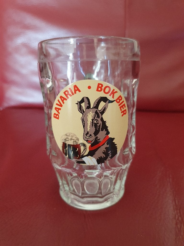 Bavaria Spring Bok (bierglas en pul), Verzamelen, Biermerken, Ophalen of Verzenden, Nieuw, Glas of Glazen, Bavaria