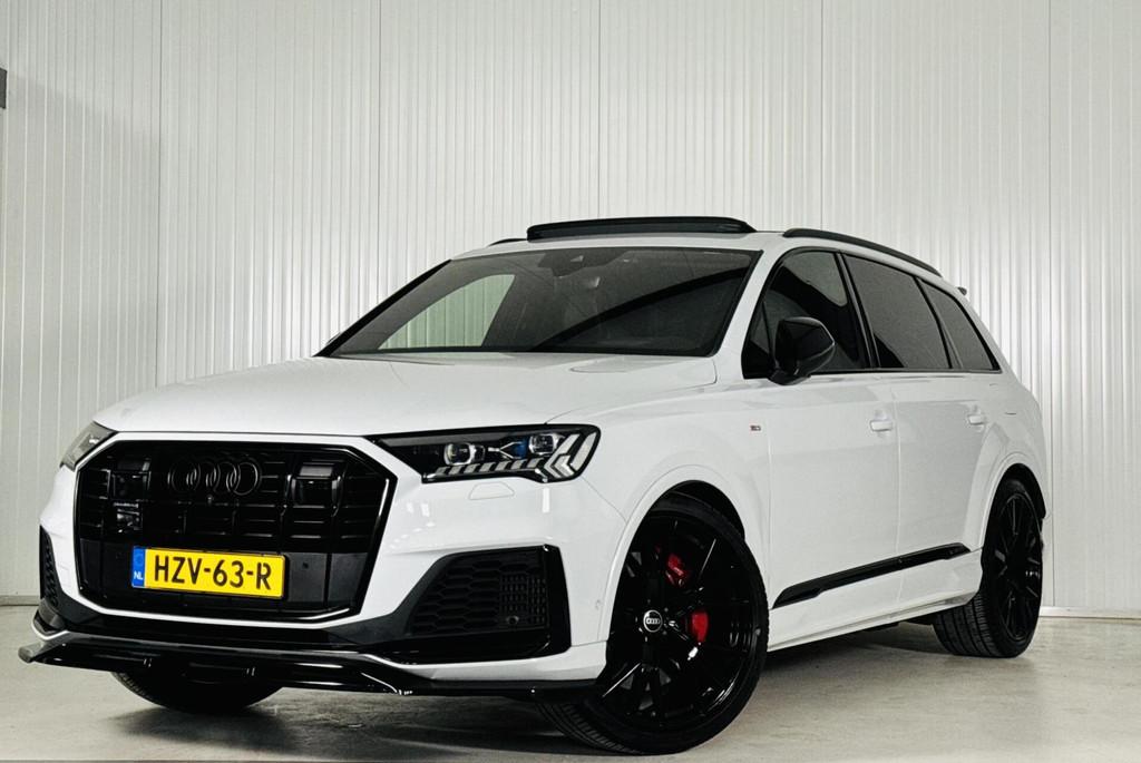 Audi Q7 60 TFSI e quattro Competition|RS ZETELS|HEAD UP|360, Auto's, Automaat, Gebruikt, 2995 cc, Met garantie (alle)