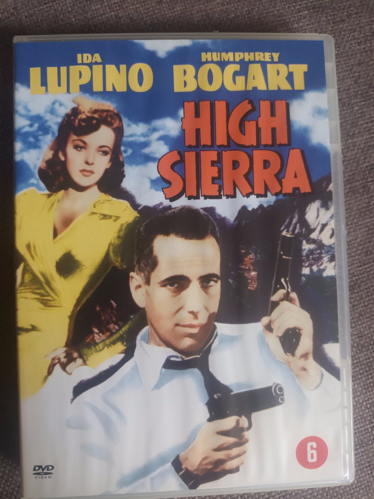 High Sierra DVD - Humphrey Bogart Klassieker, Vanaf 6 jaar, Ophalen of Verzenden, Gebruikt