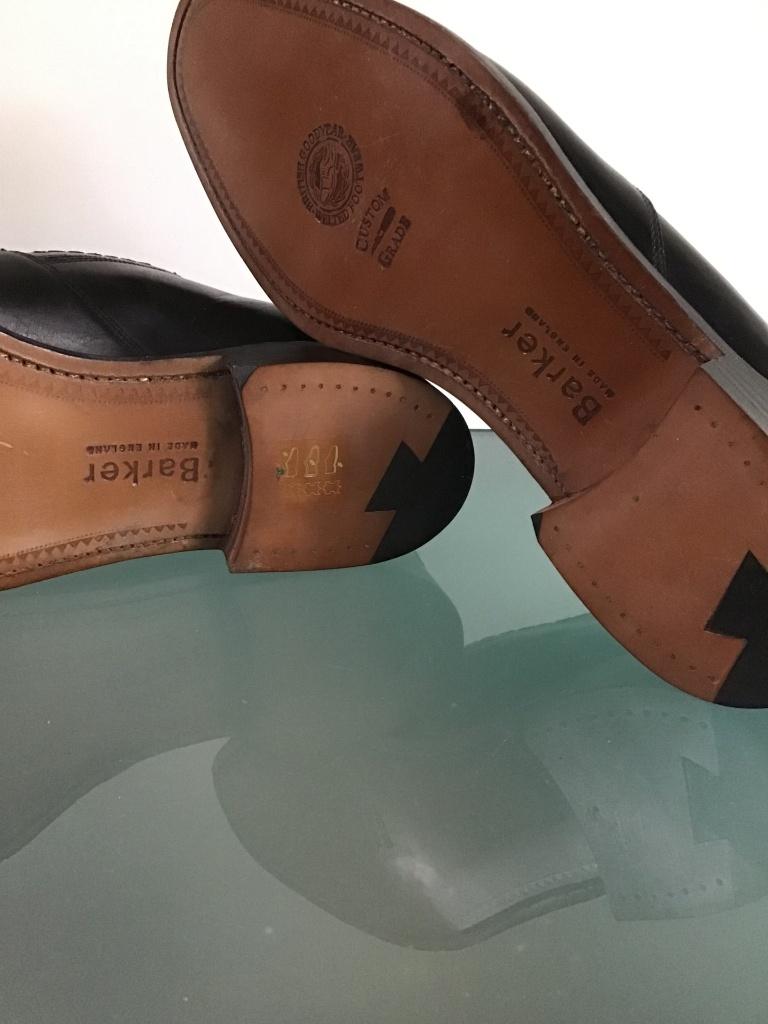 Barker Jasper |Nieuw zwarte instappers 44 | Gratis verzenden, Loafers, Verzenden, Barker Shoes, Zwart