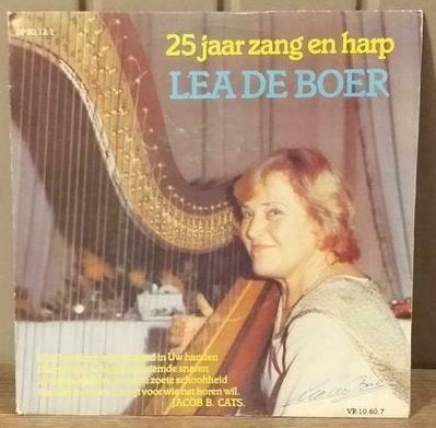 #3 EP 25 jaar zang en harp, Lea de Boer, Ophalen of Verzenden, Gebruikt, 7 inch, EP