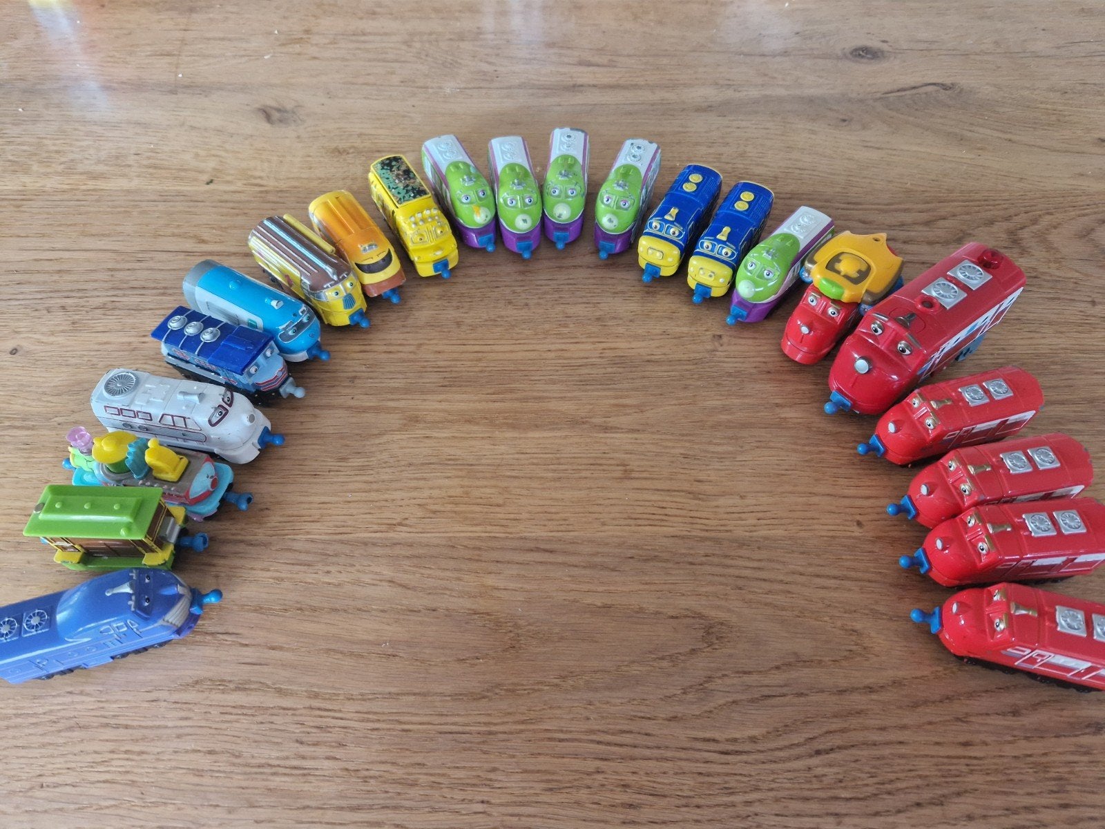 Grote Chuggington Treinbaan Collectie met Treinen, Ophalen, Gebruikt