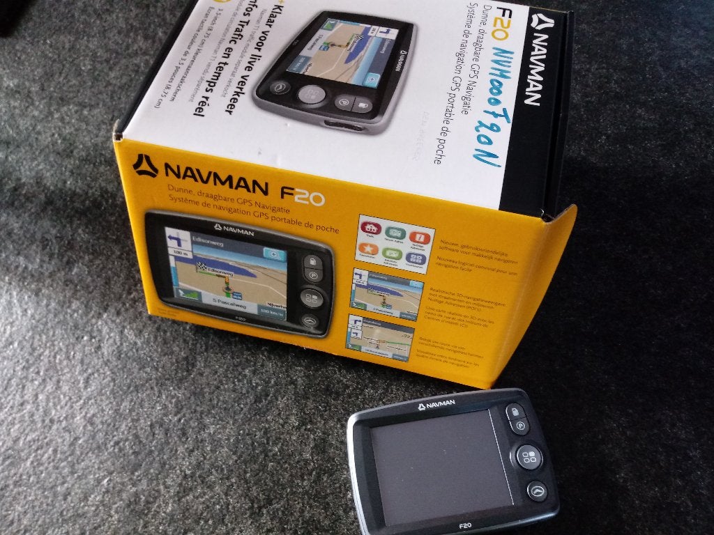 navigatie, Ophalen, Zo goed als nieuw