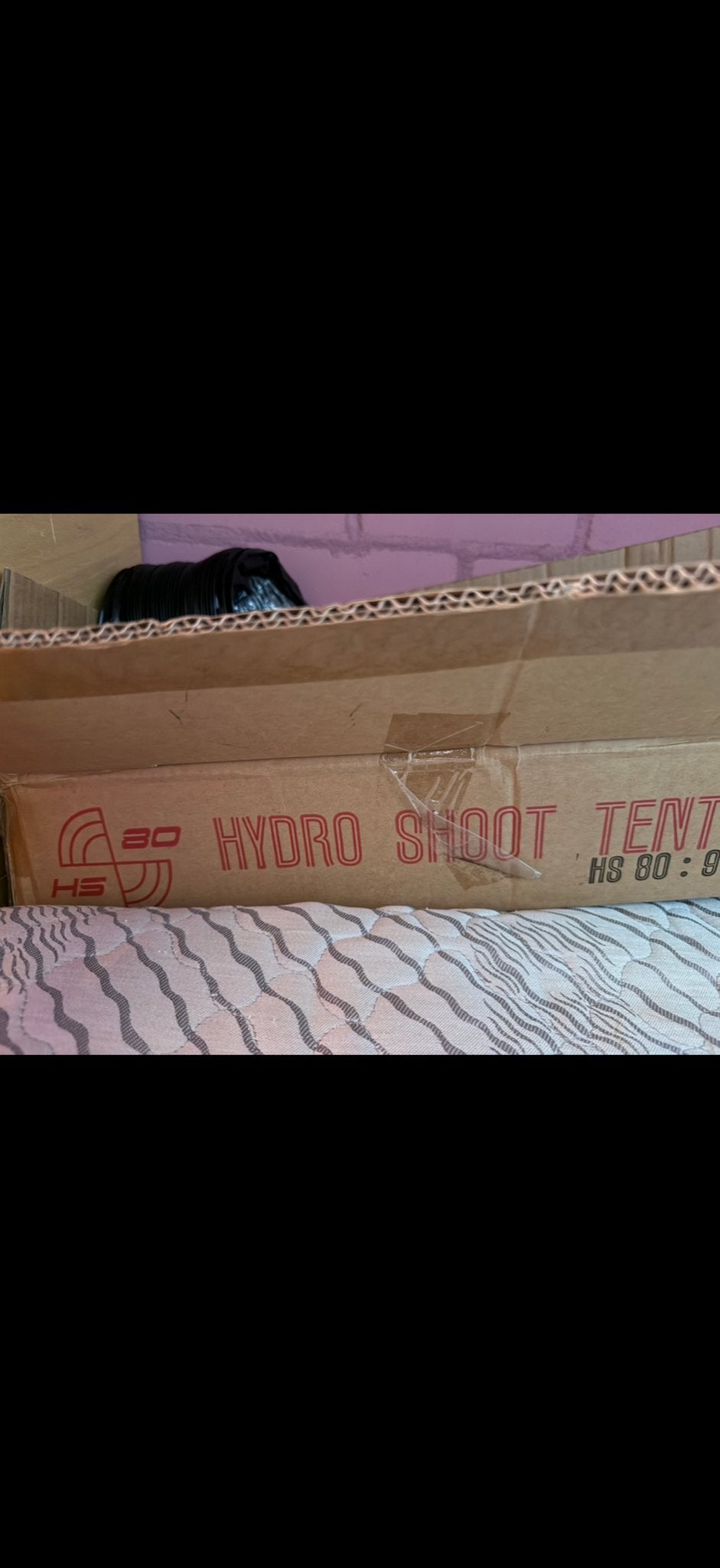 Hydro Shoot HS80 Kweektent met Koolstoffilter, Ophalen, Gebruikt, Kweektent