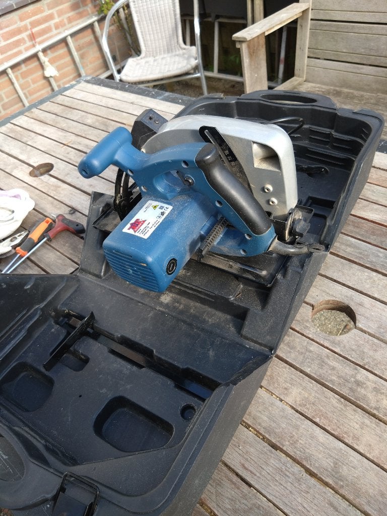 cirkelzaag Topcraft, Doe-het-zelf en Verbouw, Ophalen, Cirkelzaag, Topcraft, Zo goed als nieuw