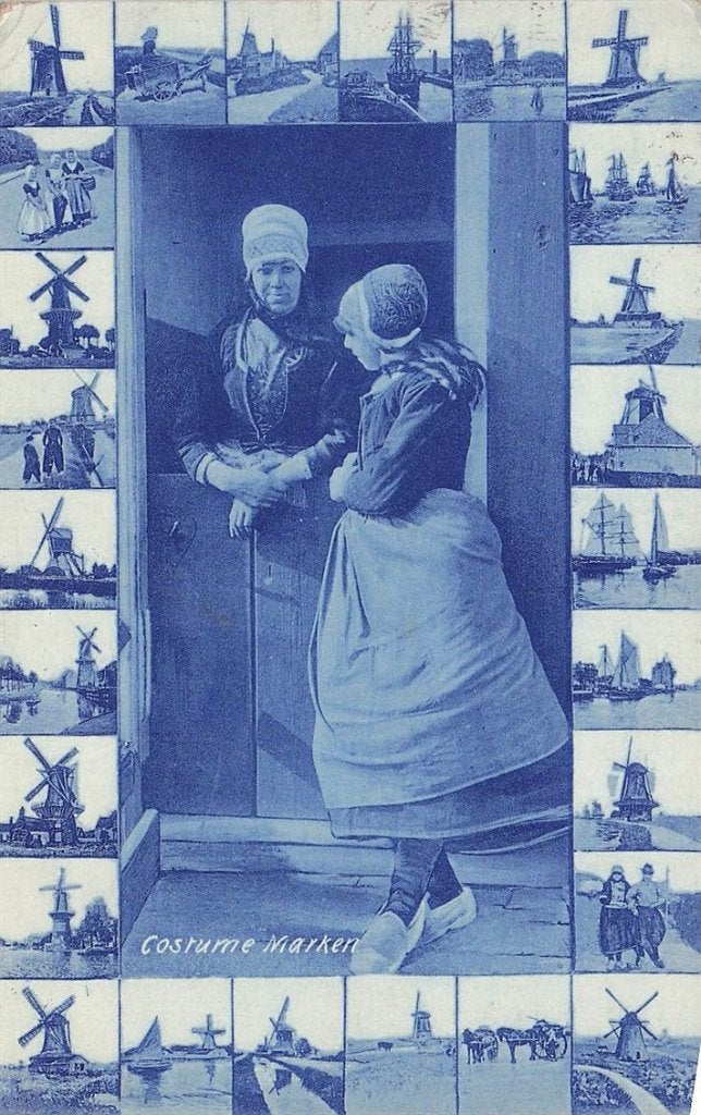 702-266-001 Costume Marken, Verzamelen, Verzenden, Voor 1920, Noord-Holland