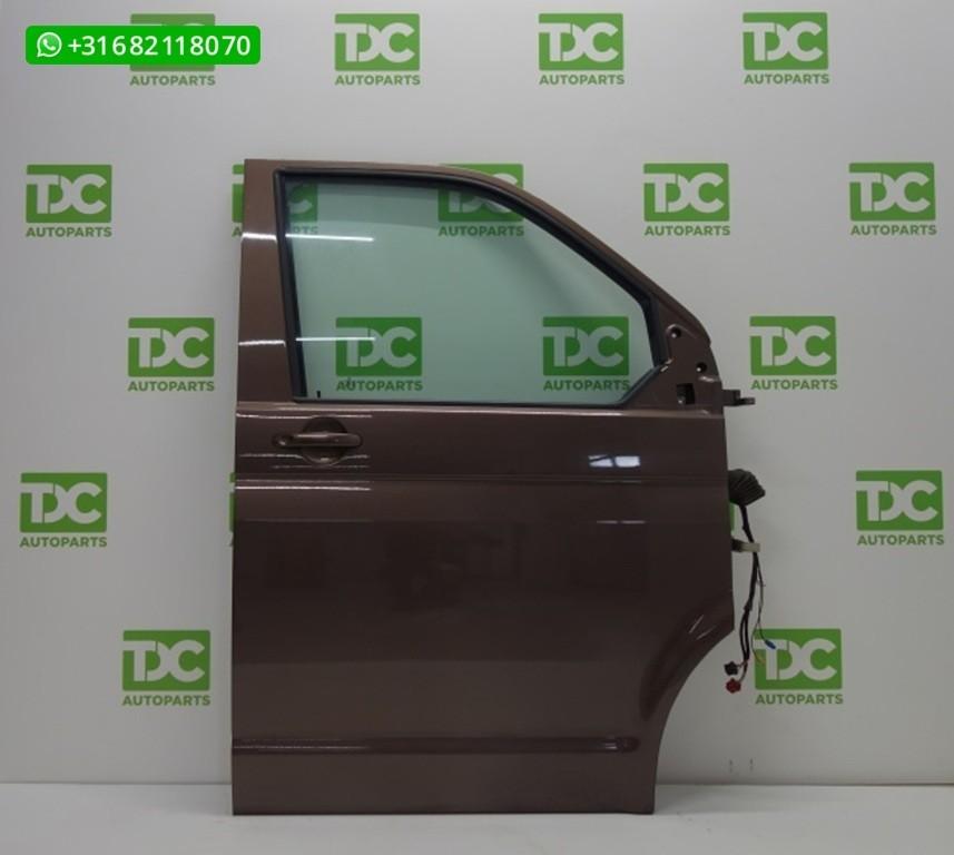 Volkswagen T5 GP ('09-'15) Voorportier rechts bruin, Auto-onderdelen, Gebruikt, Ophalen of Verzenden, Volkswagen, Voor