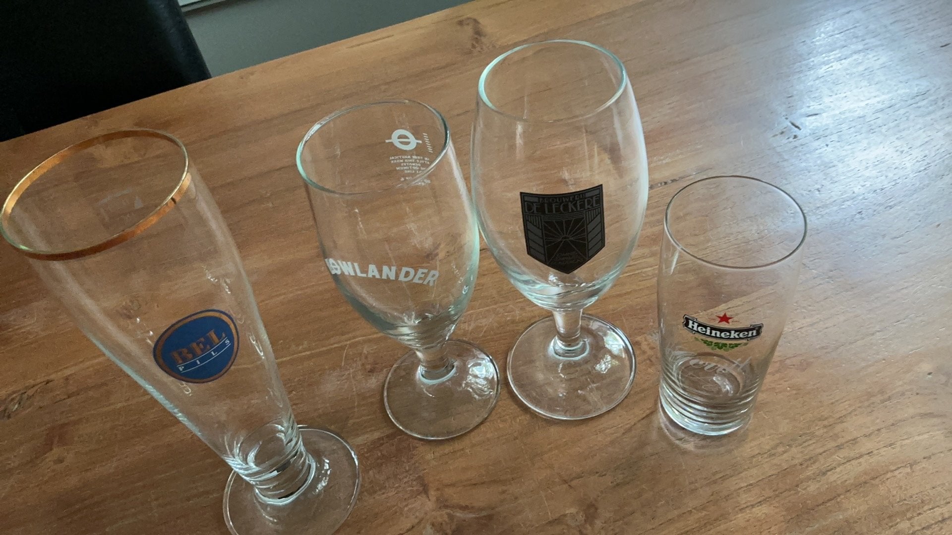Bierglazen, gratis ophalen lewenborg, Ophalen, Zo goed als nieuw, Bierglas