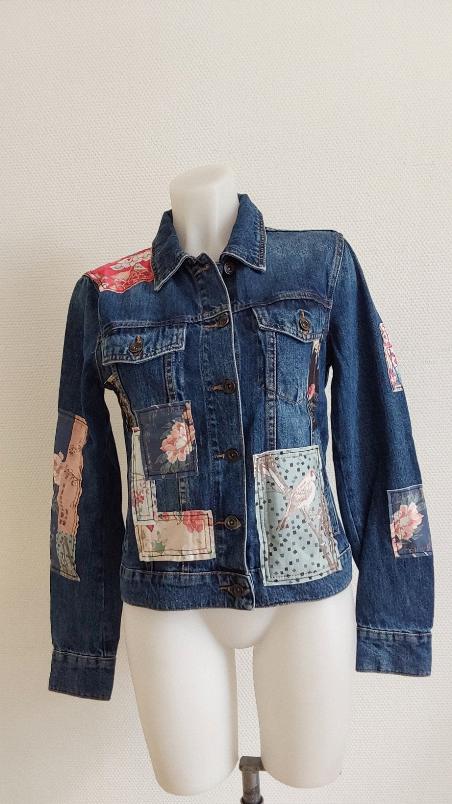 Mooie Desigual spijkerjas maat 36 nieuw, Blauw, Nieuw, Ophalen of Verzenden, Desigual