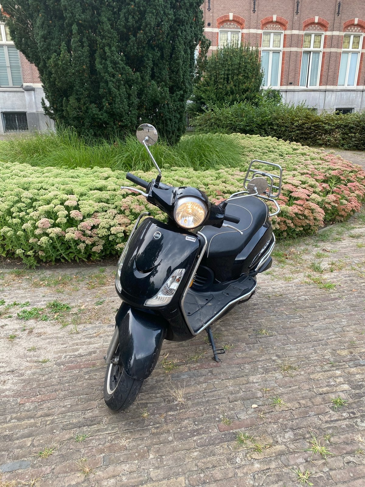 Sym Fiddle II scooter - Zwart - Inclusief helm, Ophalen, Gebruikt, Maximaal 45 km/u, Benzine