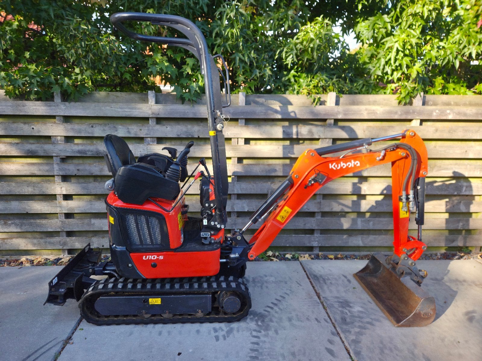 Kubota u10-5 Minigraver Hydraulische Snelwissel Top Staat!, Kubota, Info@vlaartradingandservices.com, Ophalen of Verzenden, Graafmachine
