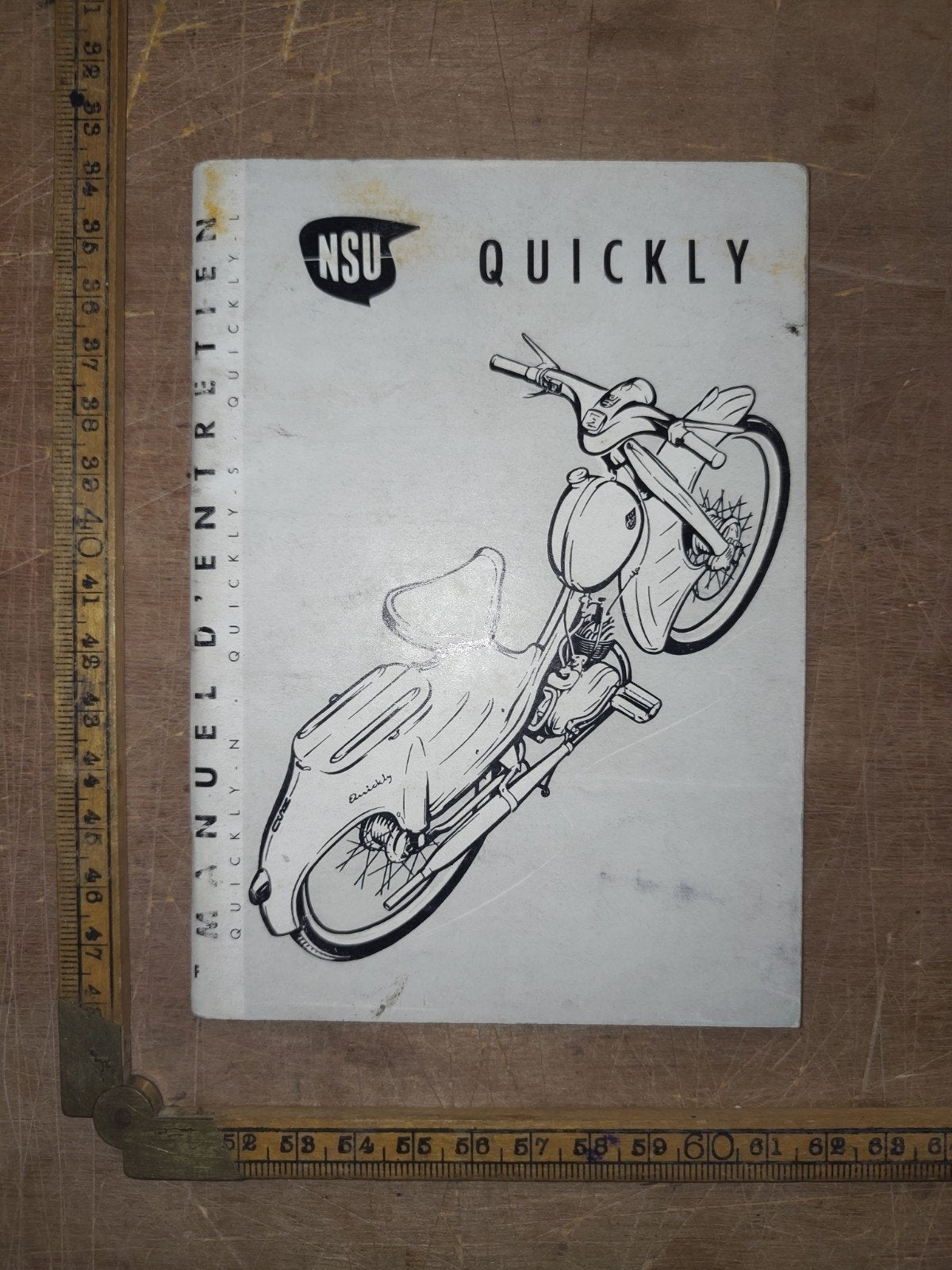 Franstalige handleiding NSU Quickly, Ophalen of Verzenden