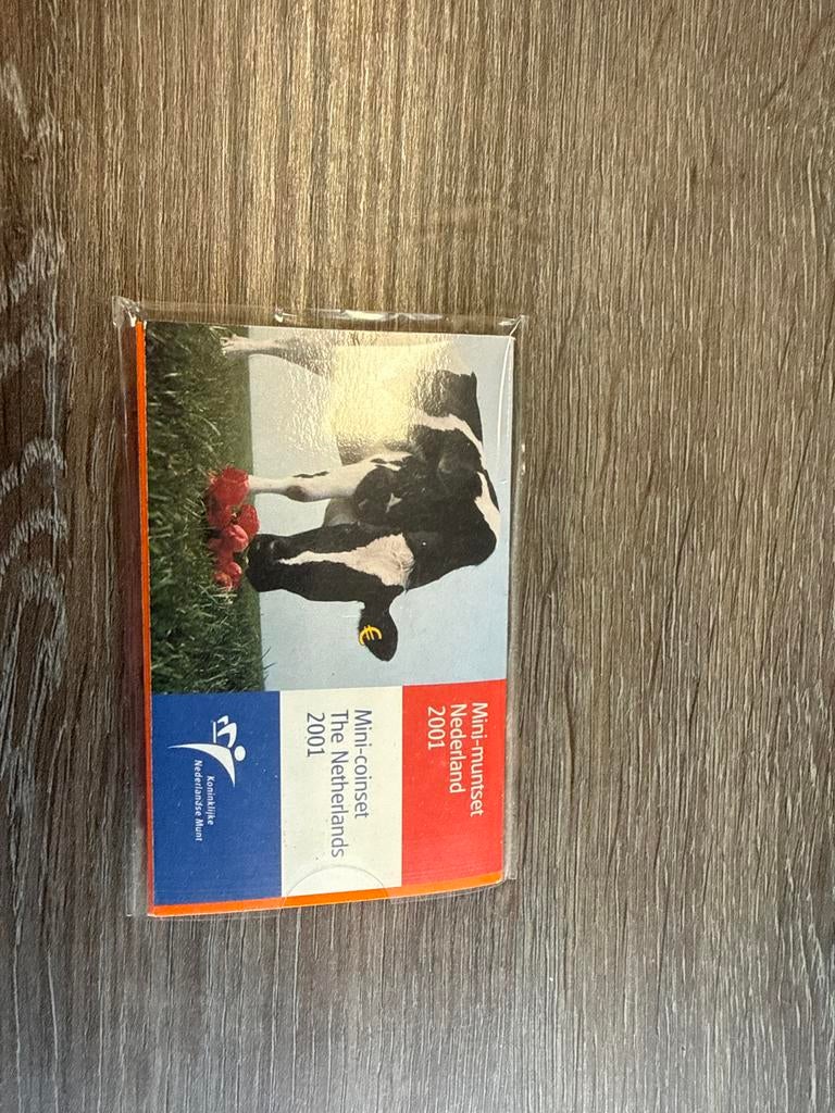 Mini-muntset Nederland 2001 - Laatste gulden, Ophalen of Verzenden, Koningin Beatrix, Overige waardes, Setje