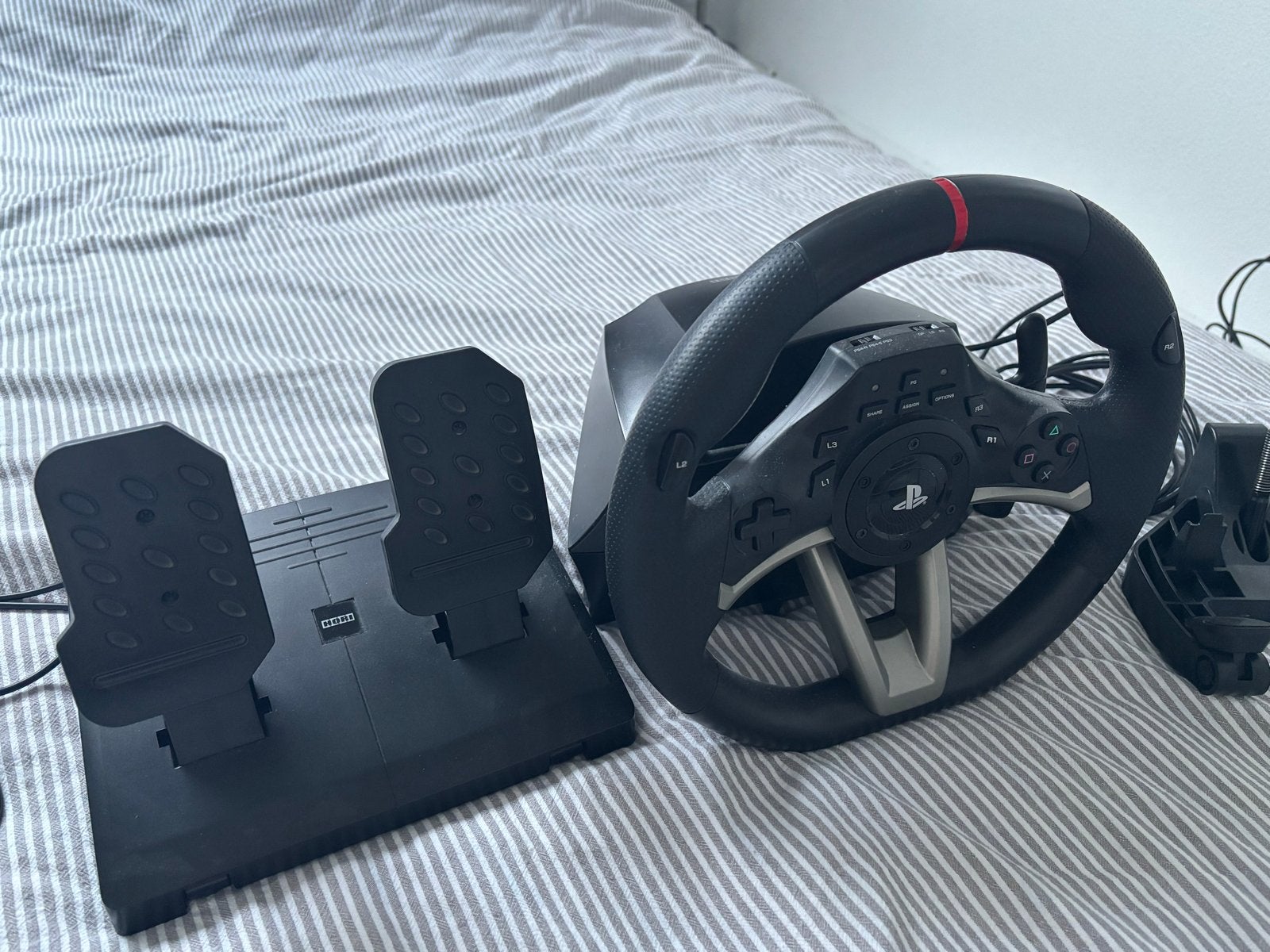 Hori Racing Wheel Apex PS4//PC, Ophalen of Verzenden, Overige merken, Zo goed als nieuw