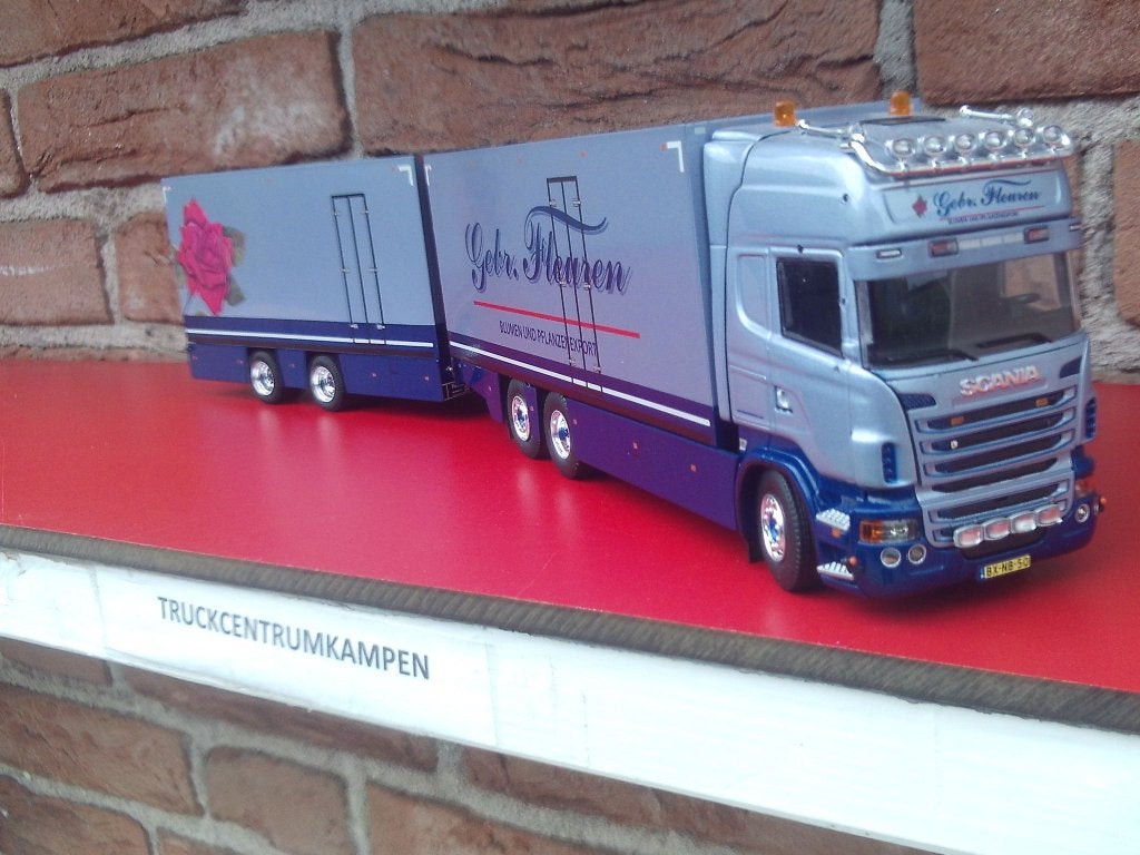Tekno  Scania  R  Serie  Topline  van  Gebr. Fleuren.