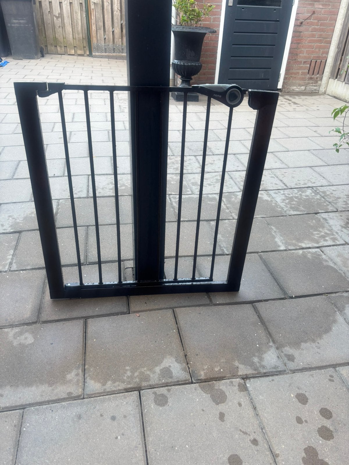 Trap rekje zwart, Ophalen of Verzenden, Zo goed als nieuw, Klemhekje, Metaal of IJzer