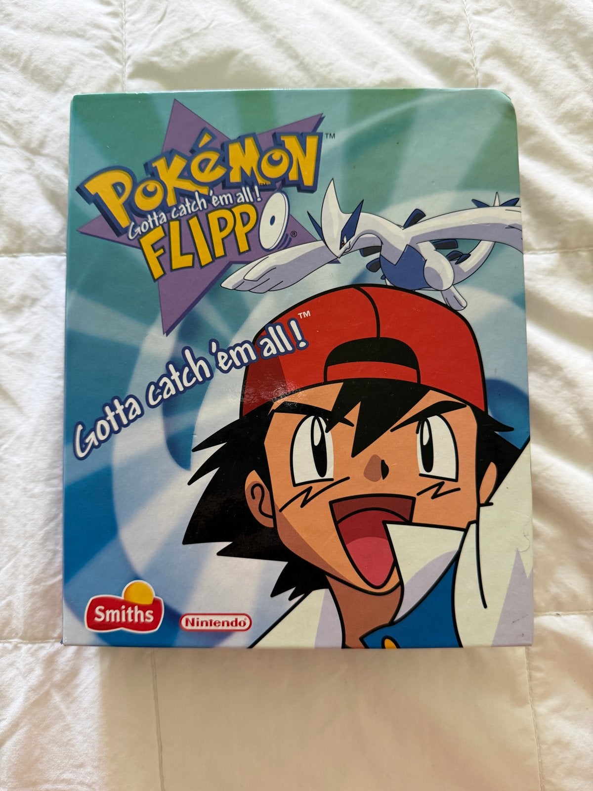 Pokémon Flippo verzameling 2001 compleet in orig. Smiths map, Ophalen of Verzenden, Map, Album of Poster, Met verzamelmap(pen)