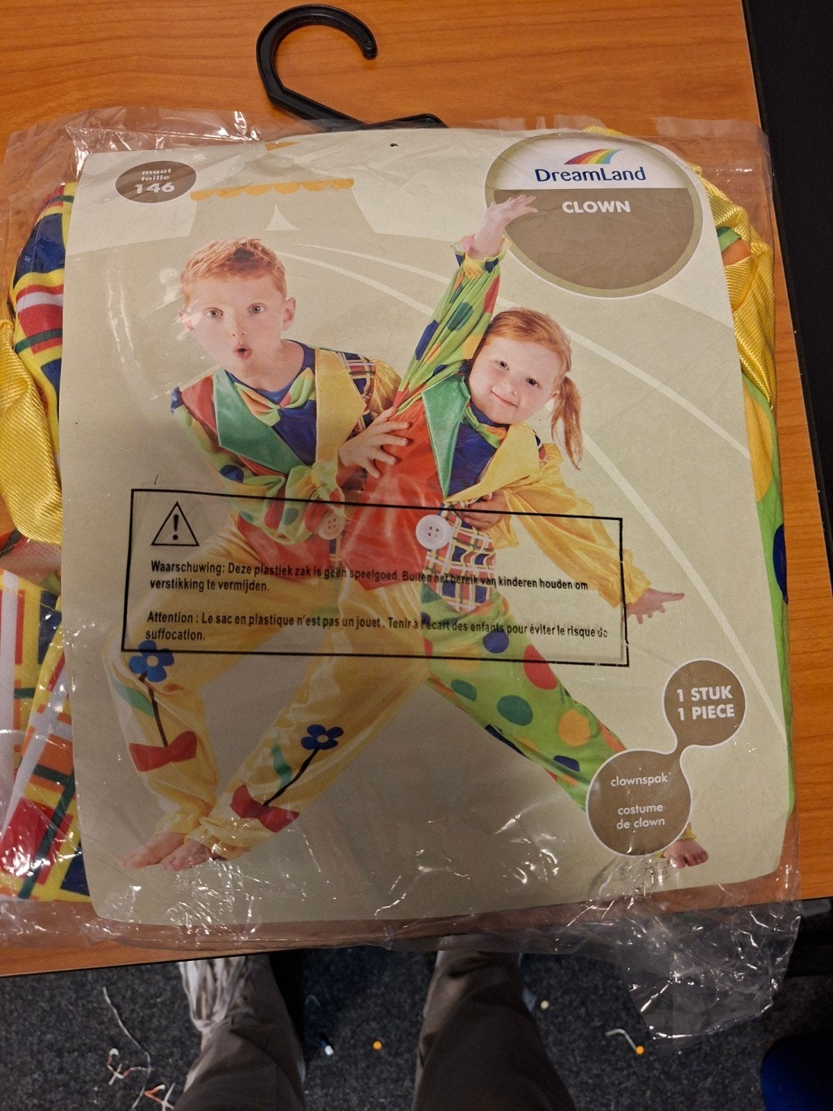 Nieuw DreamLand Clown Kostuum - Maat 146, Ophalen of Verzenden, Nieuw, 146 t/m 152, Jongen of Meisje