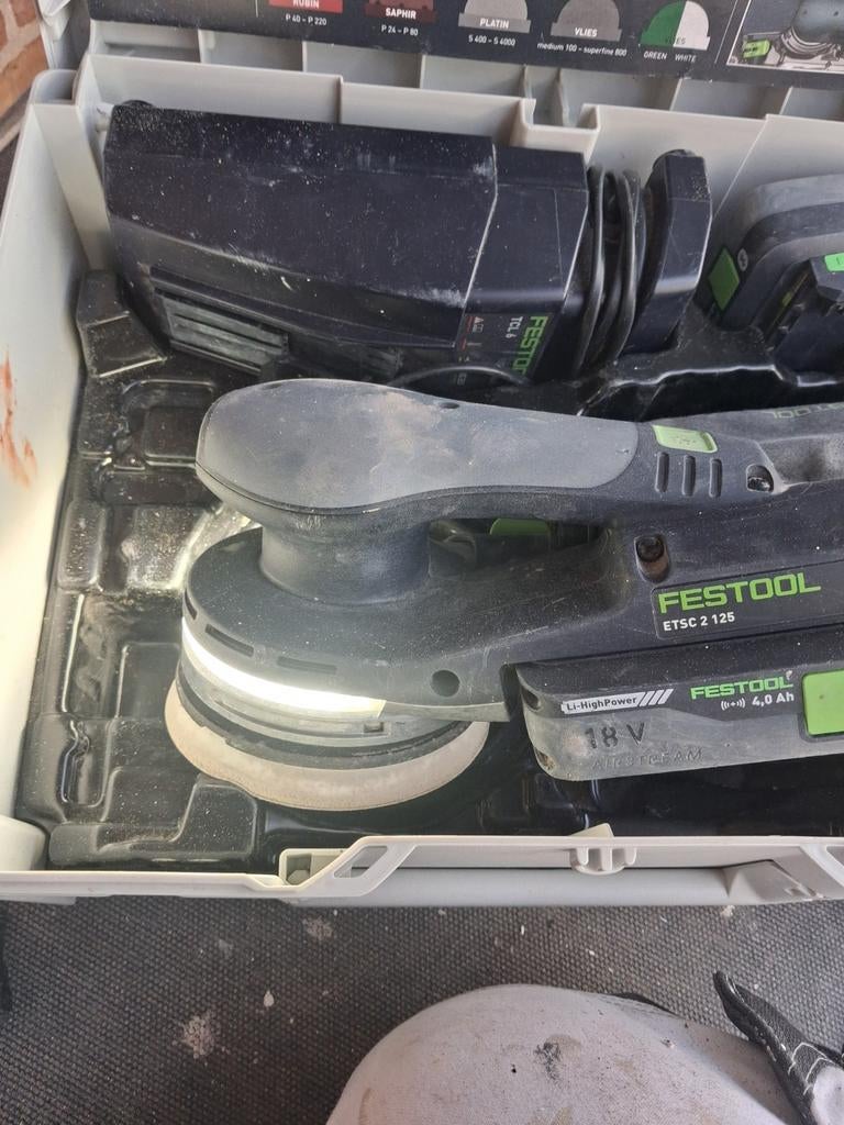 Festool schuurmachine, Ophalen of Verzenden, Zo goed als nieuw, 600 tot 1200 watt, Excentrische schuurmachine