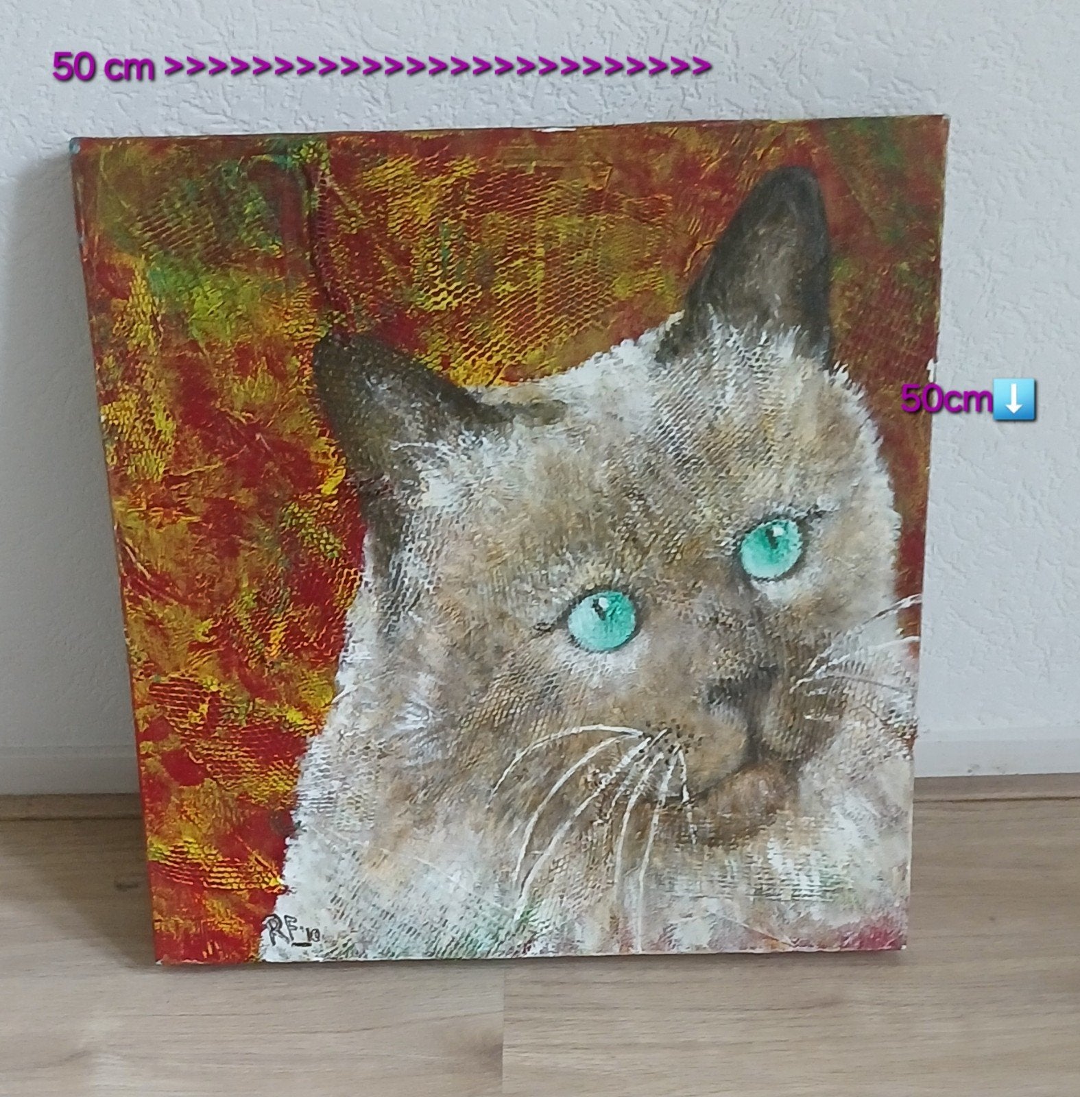 Schilderij gratis, Ophalen, 50 tot 75 cm, Schilderij, 5 – 50