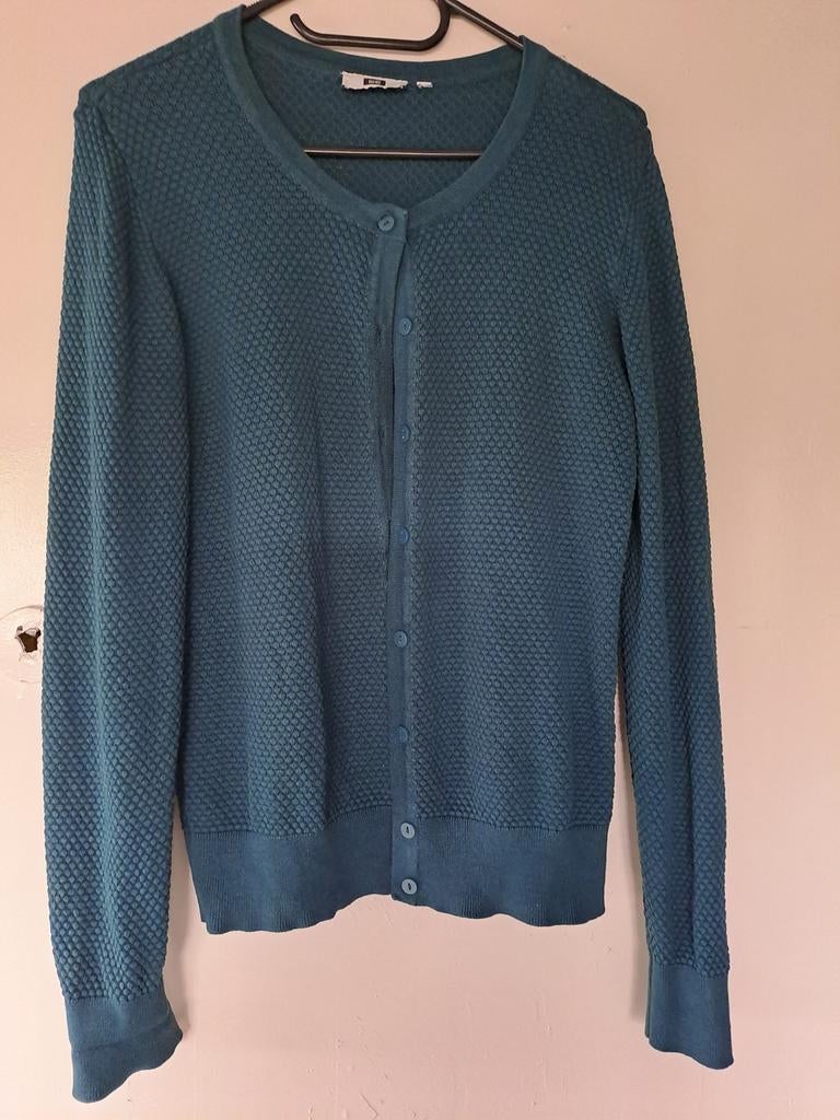 Dames vest petrol kleur maat M WE, Ophalen of Verzenden, Zo goed als nieuw, Maat 38/40 (M), Blauw