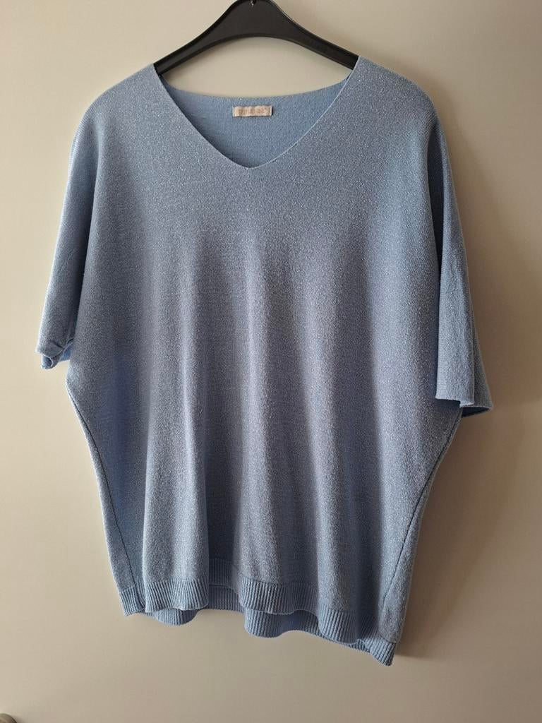 Triple Nine vleermuis trui one size, Triple Nine, Blauw, Maat 42/44 (L), Ophalen of Verzenden