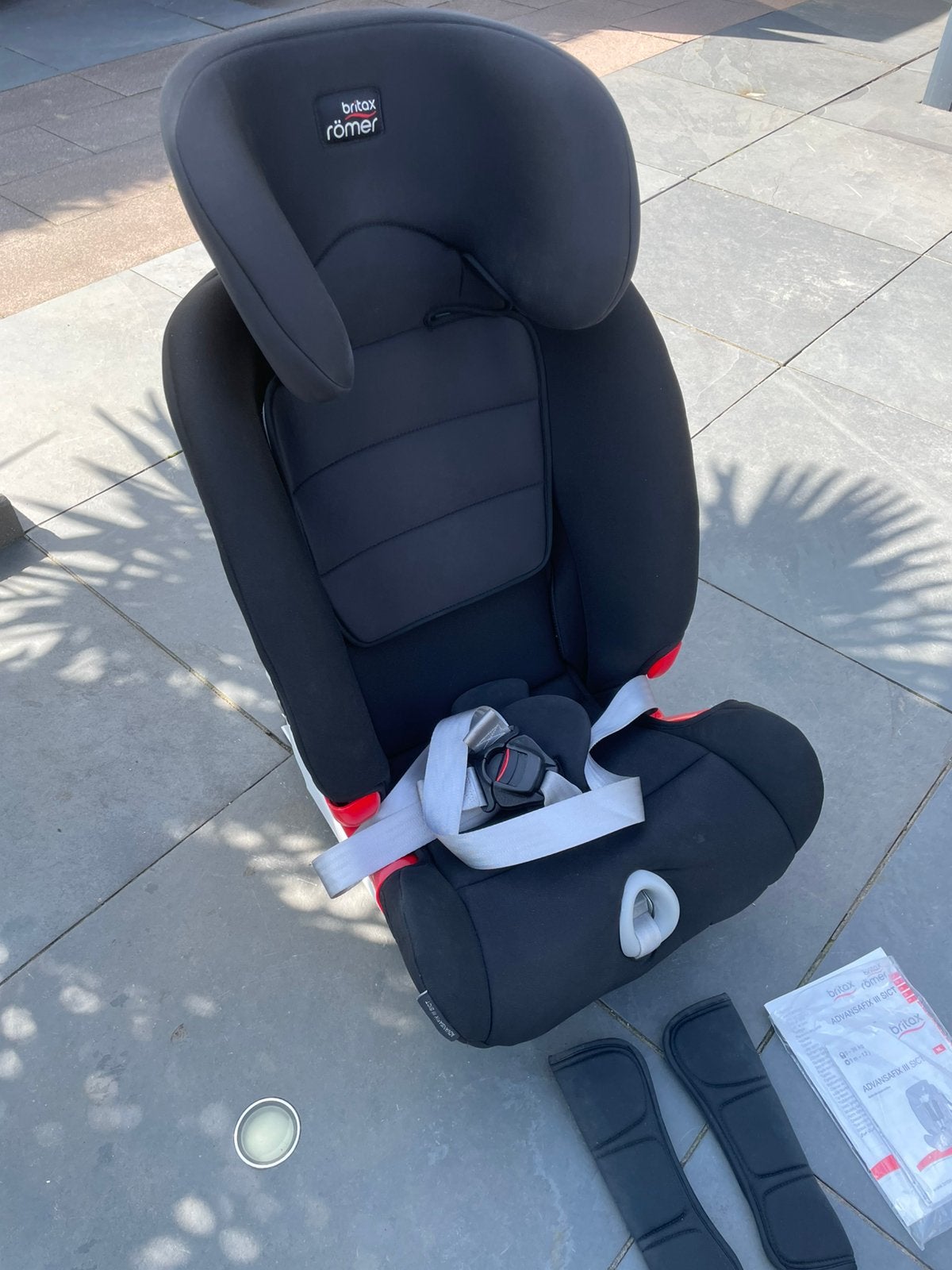 Britax Römer ADVANSAFIX  III SICT, Ophalen, Romer, Autogordel of Isofix, Gebruikt