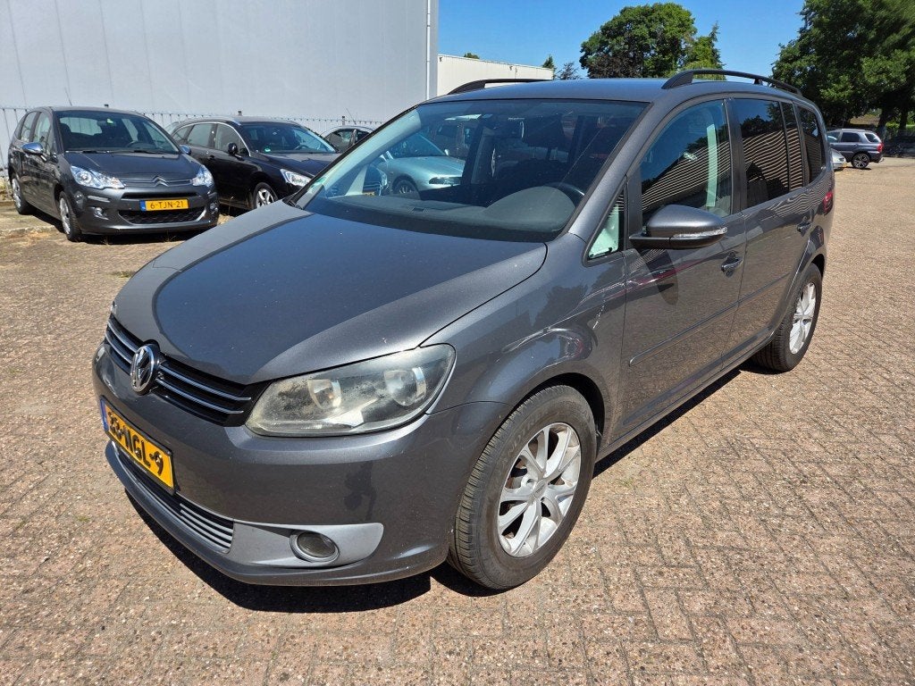 Volkswagen TOURAN 1.2 TSI COMFL. BLUEM CLIMATE TREKHAAK NAVI, Euro 5, 730 kg, Gebruikt, Origineel Nederlands