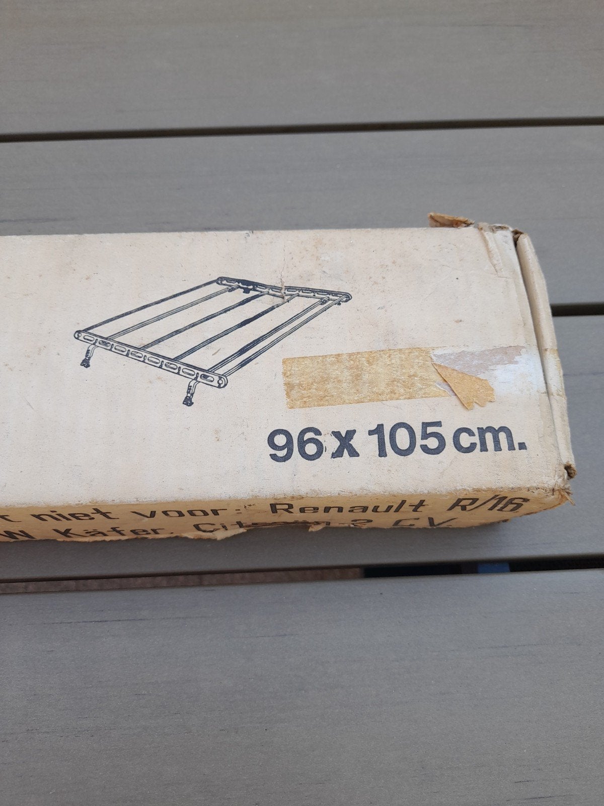 Oldtimer bagagerek, Ophalen, Nieuw