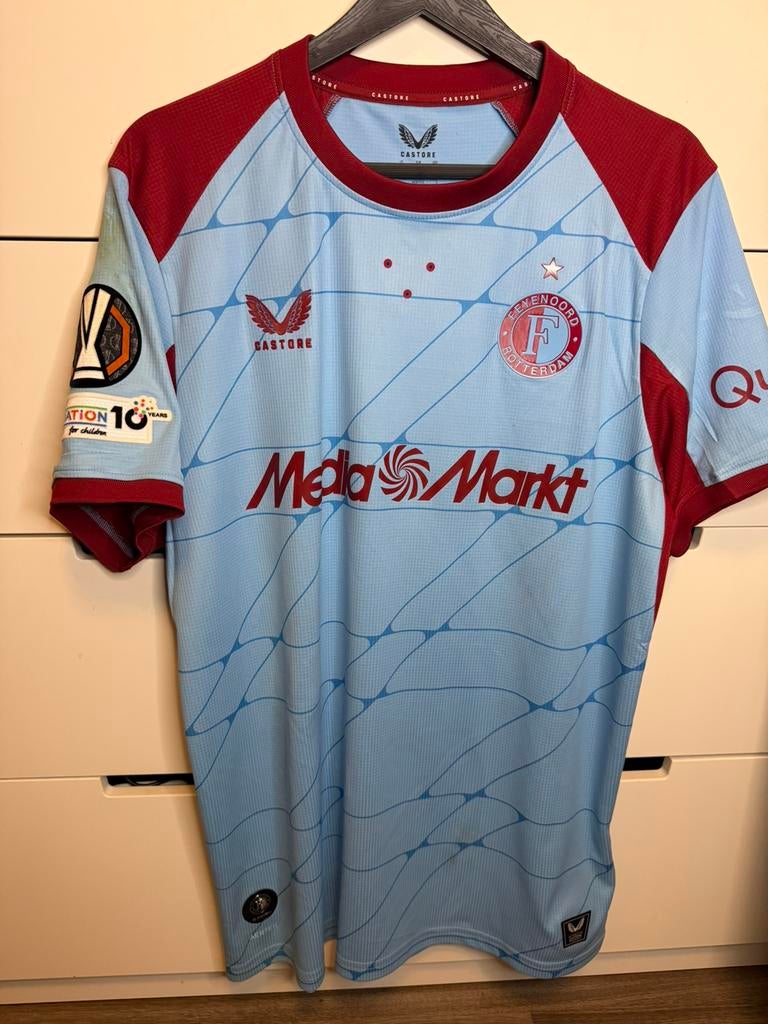 Matchworn Borges, Sport en Fitness, Voetbal, Maat L, Ophalen of Verzenden, Zo goed als nieuw, Shirt