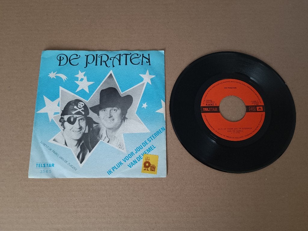 Single: De Piraten - Ik pluk voor jou de (1981) Telstar 3565, Cd's en Dvd's, Vinyl Singles, Verzenden, Gebruikt, Nederlandstalig