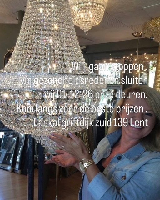 Wij gaan met onze winkel stoppen.OP=OP 01-12-26 OP=OP