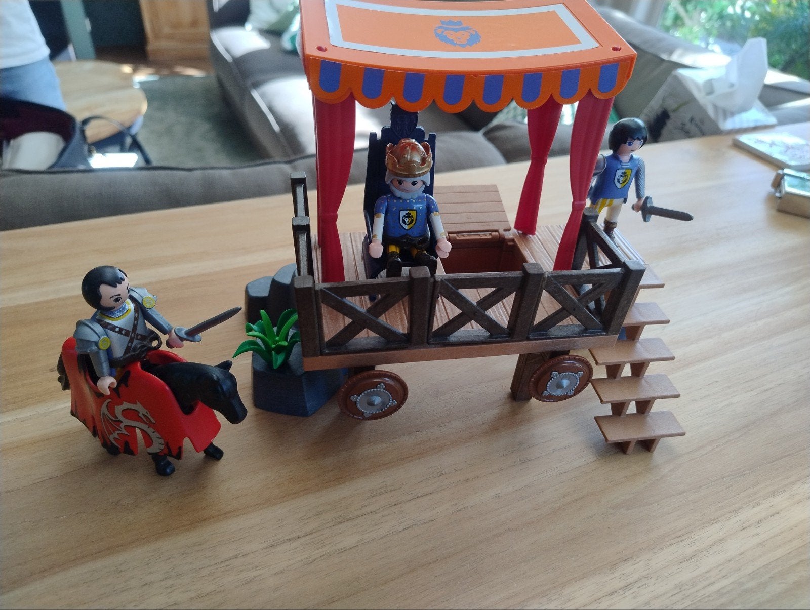 Sint-idee: Playmobil Koning, Ophalen of Verzenden, Zo goed als nieuw
